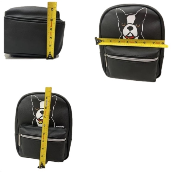 NWT Marc Tetro BOSTON TERRIER Mini Backpack - Picture 4 of 4